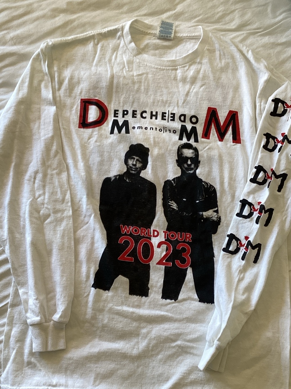 Depech Mode DM World Tour 2023' Graphic Tee